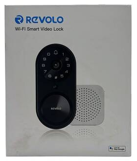 Wfc01 Revolo Wi-fi Smart Video Lock With Keyless Entry Doorbell Chime - Open Box