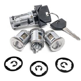 5161055aa Rhaocziyauto Ignition Switch Lock Cylinder With Door And Keys Fit For Jeep Wrangler Yj