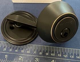 7301-orb Ri Key 2 New 7301 Orb Oil Rubbed Bronze Single Cylinder Deadbolt Locks With Keys