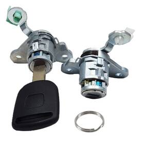 Ri-key Security 700348933809 New Door Lock Cylinder Set For Honda Fit 2007 Driver And Passenger Doors