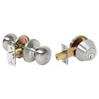 Rl100469 Tell Parkland Deadbolt Entry Door Knob Satin Nickel 087305300233