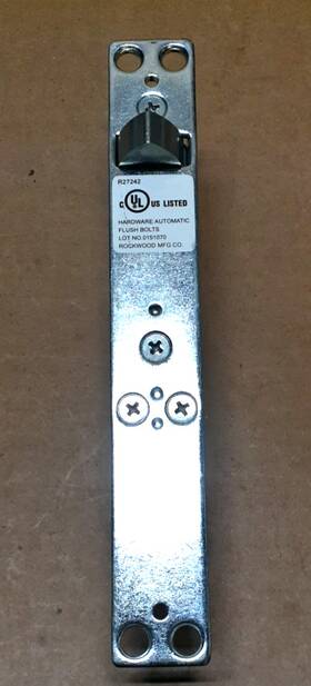 R27242 Rockwood Mfg Automatic Flush Bolt For Metal Doors