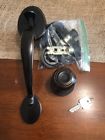 Rubbed Bronze Front Entry Dead Bolt Set Linder