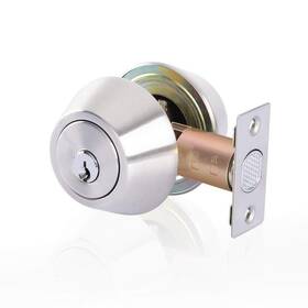 Rulart 824007113552 Double Keyed Deadbolt Lock - On Both Sides 2-way Adjustable Cylinder D