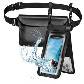 R010 Ruoi Waterproof Phone Pouch Dual Space Lanyard Case Waterproofs 2