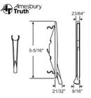S1011 S1011-pkg1 Undisclosed Encore Handle Escutcheon Lock
