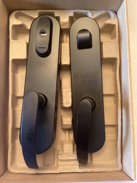 Ab650g00ne38y Salto Xs4 Electronic Wireless Access Door Lever Black