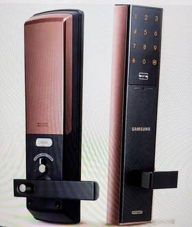 Shp-dh537 Samsung New Mortise Handle Rfid / Passcode Smart Door Lock