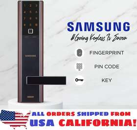 Shp-dh538mc Samsung Shp-dh538mc/vk Used Fingerprint / Passcode Digital Door Lock English