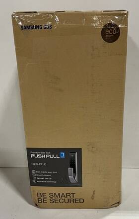 Shp-dp920 Samsung Push Pull Premium Door Lock Sds-p717 Silver