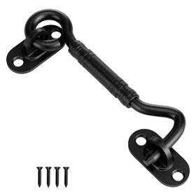 Sankeytew 664918588199 4ftft Door Latch Lock Hardware Stainless Steels Hook And Eye Gate Lat