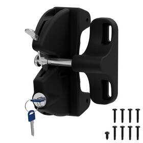 Jl250223-zhuti Sankeytew Key Lockable 2 Sided Gate Latch Self Locking Fence Lock F