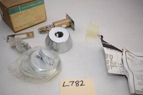 484-26 Sargent B60622 480 Series Double Cylinder Auxiliary Deadbolt Lock Bright Chrome