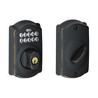 Scbe365-v-cam-505 Schlage Keypad Electronic Deadbolt With