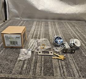 B62n Schlage 043156246014 625 C Deadbolt Double Cylinder Polished Chrome