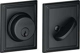 B60n Schlage 043156390083 Single Cylinder Grade 1 Deadbolt With Decorative Addison Rose Add