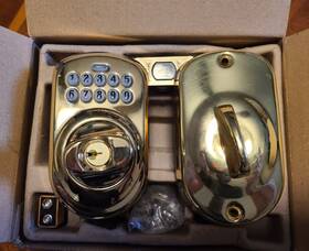 Be365vply505 Schlage 043156894567 Plymouth Keypad Deadbolt