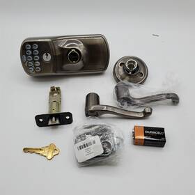 Fe575ply620fla Schlage 043156898190 Fe575 Ply 620 Fla Plymouth Keypad Entry With Auto-lock Antique Pewter
