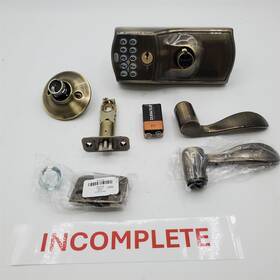Fe575 Schlage 043156900855 Cam 620 Acc Camelot Keypad Auto-lock Antique Pewter No Keys