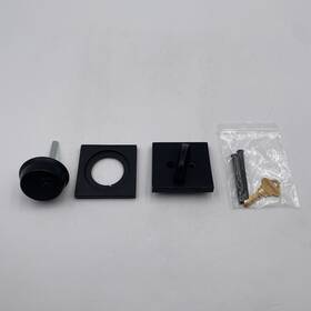 Schlage 043156964512 B60 N Col 622 Deadbolt With Collins Trim Matte Black
