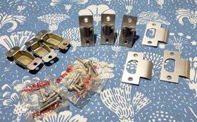 11-036 Schlage Vintage A Series Dead Latch 2-3/8 Inch Backset 628 Satin Aluminum New
