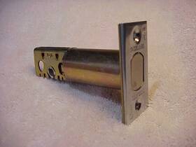 12-631-626 Schlage Deadbolt Latch With Square Corner Backset 2-3/4 Inch 626