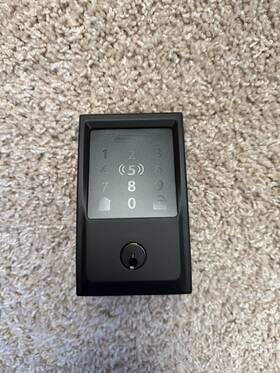 Schlage 194555086777 Encode Plus Smart Wi-fi Lock For Front Door - Matte Black