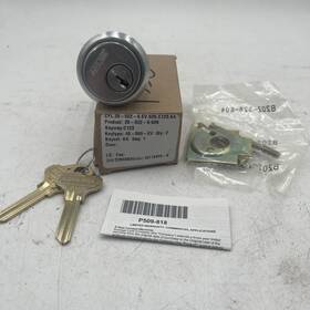 20-022-6 Schlage Classic Rim Cylinder For Exit Devices Aluminum Doors Finish 626