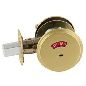 S100 Schlage 840067635643 New Antique Brass Indicator Finish Deadbolt Door Lock