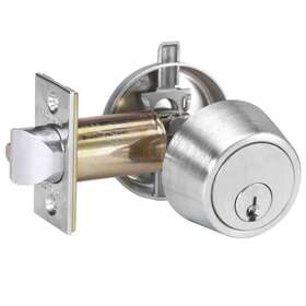 B250p6-626 Schlage B250p6 Grade 2 Single Cylinder Deadlatch Conventional 6-pin
