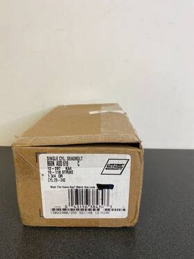 B60add619 Schlage Single Cylinder Deadbolt With Addison Rose