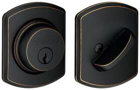 B60n-grw Schlage Single Cylinder Keyed Entry Deadbolt
