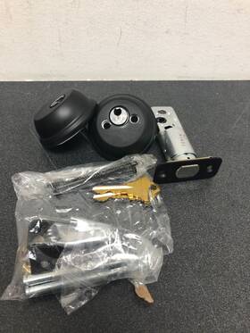 B62622 Schlage Double Cylinder Grade 1 Deadbolt From The B-series - Matte Black