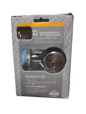 B62csv626 Schlage Light Commercial Satin Chrome Double Cylinder Double-keyed Deadbolt