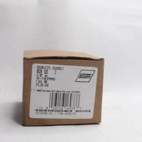 B62n-620 Schlage Double Cylinder Deadbolt C Keyway Antique Nickel Finish B62n 620