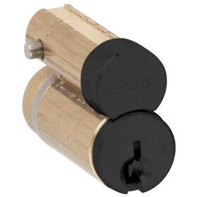 B660j Schlage Single Cylinder Deadbolt 622-black With Sc4 Everest S123