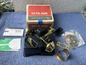 B660p-605 Schlage Cylinder Thumbturn Lock B 660p 605 Unused