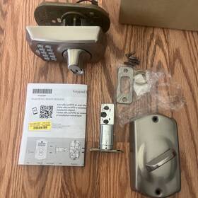 Be365f20 Schlage Be365 F F20 Keypad Deadbolt Electronic Keyless Entry Lock