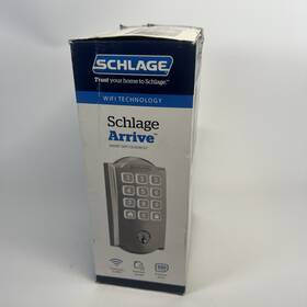Be459wbcam619 Schlage Arrive Wifi Deadbolt Smart Lock Keyless Entry Door With Camelot Tr