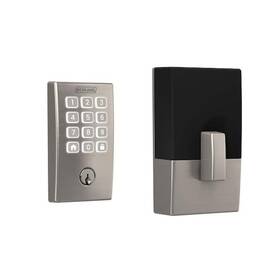 Be459wbvcen619 Schlage Century Satin Nickel Electric Arrive Smart Wi-fi Deadbolt