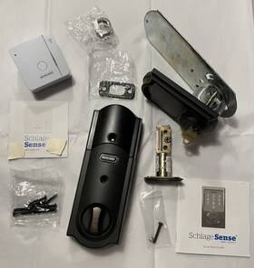 Be489aa Schlage Sense Smart Deadbolt - Aged Bronze Br400 Wifi Adapter