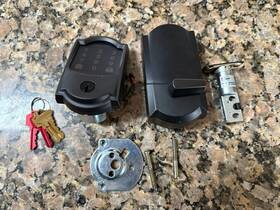 Be489vwb Schlage Encode Smart Wi-fi Deadbolt With Camelot Trim