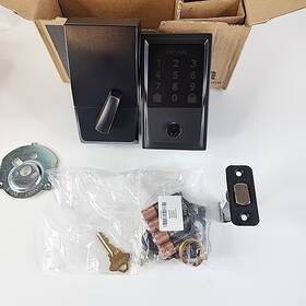 Be489wbcen716 Schlage Smart Wifi Deadbolt Cen 718 Encode Electronic Lock Aged Bronze Read