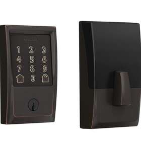 Be489wbcen716c Schlage Encode Smart Wifi Door Lock With Alarm Century Trim Aged Bronze New