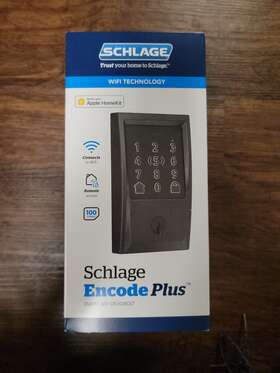 Be499wbcen622 Schlage Encode Plus Smart Wifi Deadbolt - Matte Black Brand New