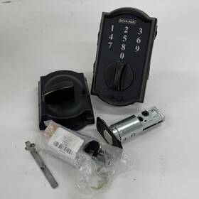 Bev375 Schlage Be375 V Cam 716 Camelot Touch Deadbolt Aged Bronze Read