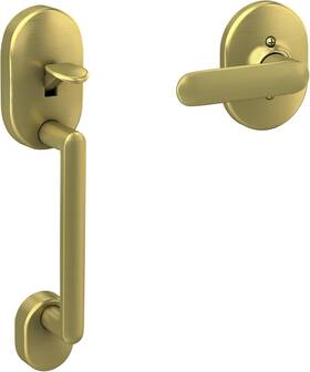 Fe285rmn608davrmn Schlage Remsen Front Entry Handleset With Davlin Door Lever