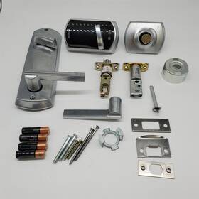 Fe410fgrw512lat626 Schlage Residential Control Smart Interconnected Lock Satin Chrome Finish