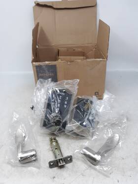 Fe65 Schlage Cam 619 Acc Keyless Touchscreen Lever Lockset - Satin Nickel