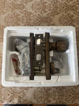 G53pd Schlage Vintage G Series Interconnected Lock Dark Bronze